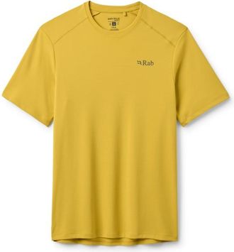RAB Force Tee Funktionsshirt f&uuml;r Herren | gelb