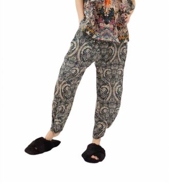 Maria Cher Besalu Floral Pants In Mix 2 Green