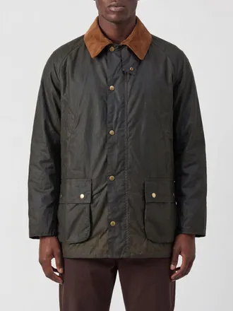 Barbour Ashby Waxed Cotton Jacket with Velvet Collar