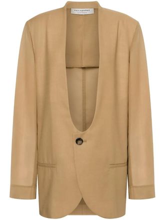 ジャケット PHILOSOPHY DI LORENZO SERAFINI Ivory Polyester Blend Blazer Philosophy di Lorenzo Serafini Blazer PHILOSOPHY DI LORENZO