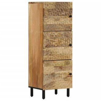 vidaXL Highboard 40x33x110 cm Solid Wood Mango vidaXL