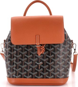 Goyard Alpin Backpack Coated Canvas Mini