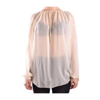 Dondup Donna, Camicette, Beige, M, new