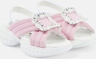 Roger Vivier Viv Run Light embellished sandals