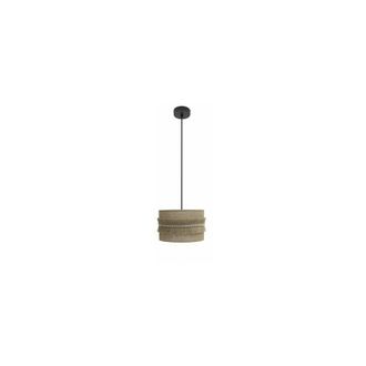 Fabrilamp Lampara Colgante De La Serie Kala Rustica Acabado Beige De - Fabrilamp