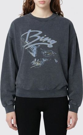 Anine Bing Felpa girocollo Anine Bing in cotone con stampa logo