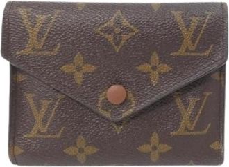 Louis Vuitton Pre-owned Wallets, female, Brown, Size: ONE SIZE Pre-owned Monogram Wallet