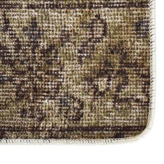 Berkfield Home Rug Washable Multicolour 400x300 cm Anti Slip | Size: 100 cm diameter