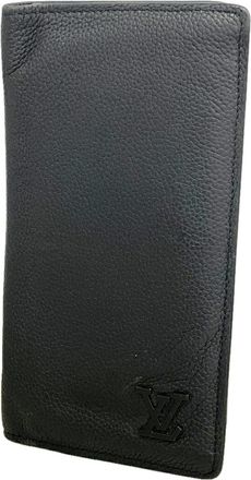 Louis Vuitton Noir Long Wallet (Bi-Fold) (Pre-Owned)