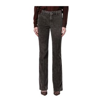 Mason's Pantaloni Chino New York Flare - - Trousers - Donna - Marrone - S