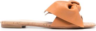 Paloma Barcel&oacute; Leire Leren Sandalen - Dames - Sandalen - Beige - 36 EU - Schoenen