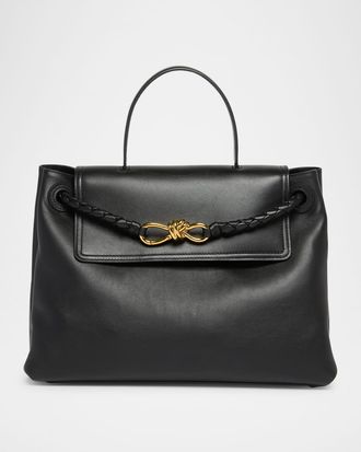 Bottega Veneta Ciao Ciao Medium Leather Top-Handle Bag