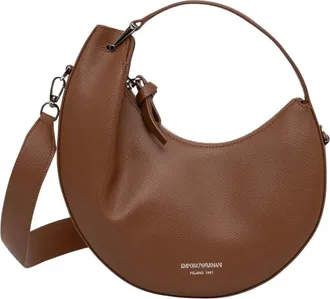 Emporio Armani Dames, Tassen, Bruin, Maat: ONE Size Leer