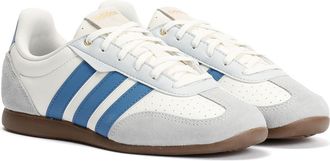 adidas Barreda Lo Womens White/Blue Trainers - Size UK 3.5