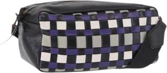 Miu Miu Tweedehands leren schoudertassen - Dames - Vintage Schoudertas - Veelkleurig - ONE Size - Vintage