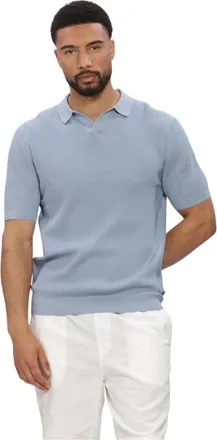 Saint Steve Saint Steve, Tops, Heren, Blauw, 2Xl, Katoen, Evan-s Polo