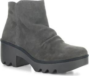 FLY London Tulp Lug Sole Platform Bootie in Diesel at Nordstrom Rack, Size 5Us / 35Eu