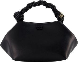 Ganni Womens Bou Crossbody Bag Black Synthetic