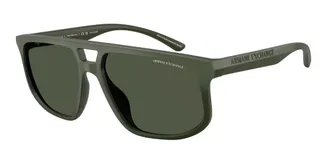 A|X Armani Exchange AX4161SU Polarized 83899A Mens Sunglasses Green Size 58