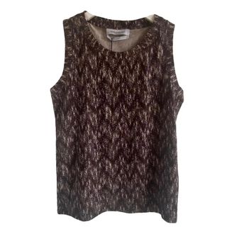 Saint Laurent Print Cotton Top Size M