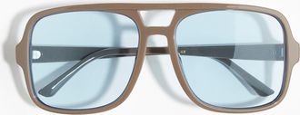 H&M Sonnenbrille im Pilotenlook - Beige