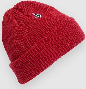Volcom Full Stone Beanie rot