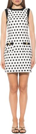 Alexia Admor Piper Sheath Dress in Polka Dot at Nordstrom Rack, Size X-Small