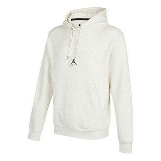 Air Jordan Statement Logo Casual Sports Autumn Hoodie White DA9817-141