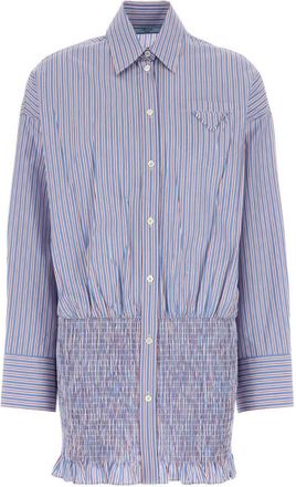 Prada Multicolor Regular Stripes Shirt