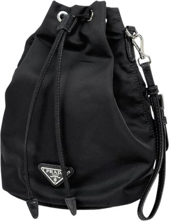 Prada Black Nylon Pouch (Pre-Owned)
