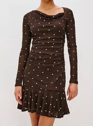 Rails Celano Dress In Cocoa Polka