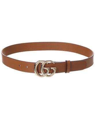 Gucci Gg Marmont Thin Leather Belt