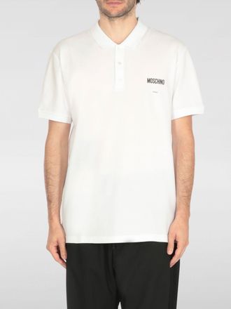 Moschino Polo Moschino Couture in cotone con logo