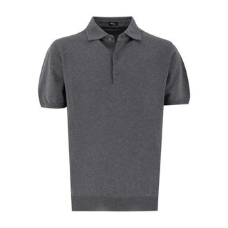 Kiton Polo Shirts, male, Gray, M, Versatile Polo Shirt