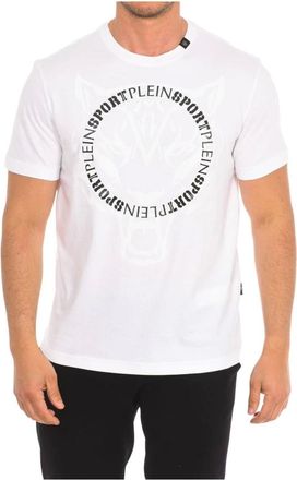 Plein Sport Hombre, Camisetas, Blanco, Talla: M