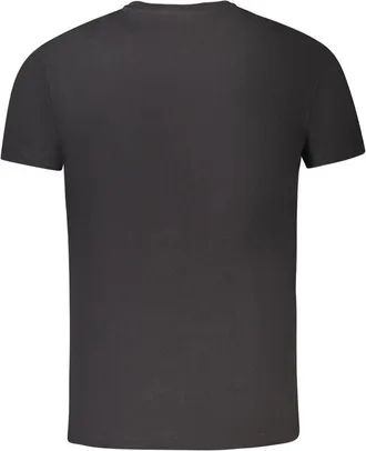Timberland Logo-Embroidered Cotton T-Shirt - Black