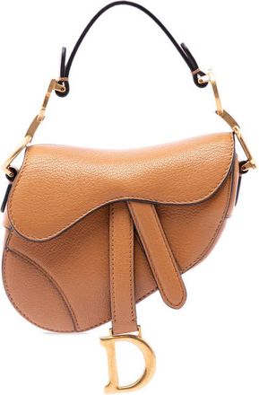 Dior Pre-owned Dior Micro Goatskin Saddle Bag Ladies 8Z589PY95D3ZE5GR