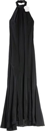 Karl Lagerfeld Dames, Jurken, Zwart, Maat: XS Zijde