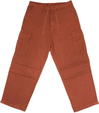 Garment Workshop Pantalone - Heren - Straight fit broeken - Oranje - S - Broeken