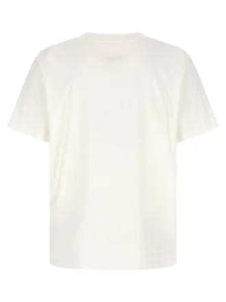 Maison Margiela Logo-Print Cotton T-Shirt - White
