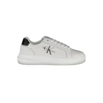 Calvin Klein Dames, Schoenen, Wit, Maat: 40 EU Leer