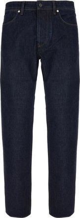 Stone Island J100007 Slim-fit Five-pocket Jeans - Heren - Slim Fit Jeans - Blauw - W36 - Katoen - Jeans