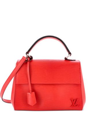 Louis Vuitton Cluny Top Handle Bag Epi Leather BB satchel - Rosso