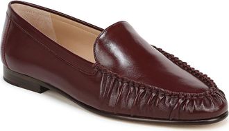 Veronica Beard Prilla Loafer in Burgundy Leather at Nordstrom, Size 6.5