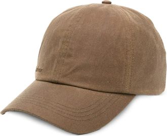 Barbour Accessoires, Heren, Bruin, ONE Size, Katoen, Wax Sports Cap
