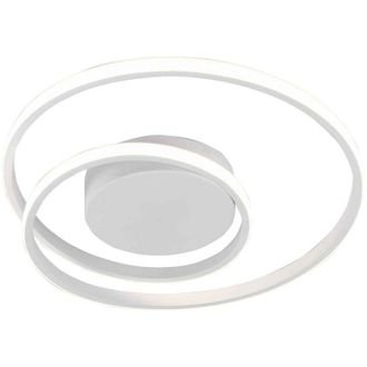 Reality Reality Leuchten - zibal plafoniera led 22W 2500lm, 3000K spirale bianca dimmerabile con interruttore D.40CM