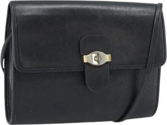 Dior Pre-owned Vintage Schoudertas - Dames - Vintage Schoudertas - Zwart - ONE Size - Leer - Vintage