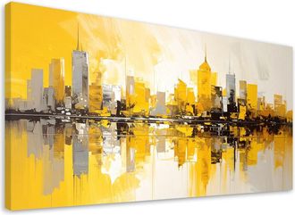 Feeby Impresi&oacute;n De Imagen, Edificios De La Ciudad Arquitectura Amarilla, 120x60