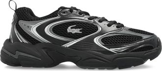 Lacoste Sneakers Storm 2K con inserti in rete - Nero