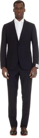 Caruso Miura Drop 8r Wool-Mohair Suit